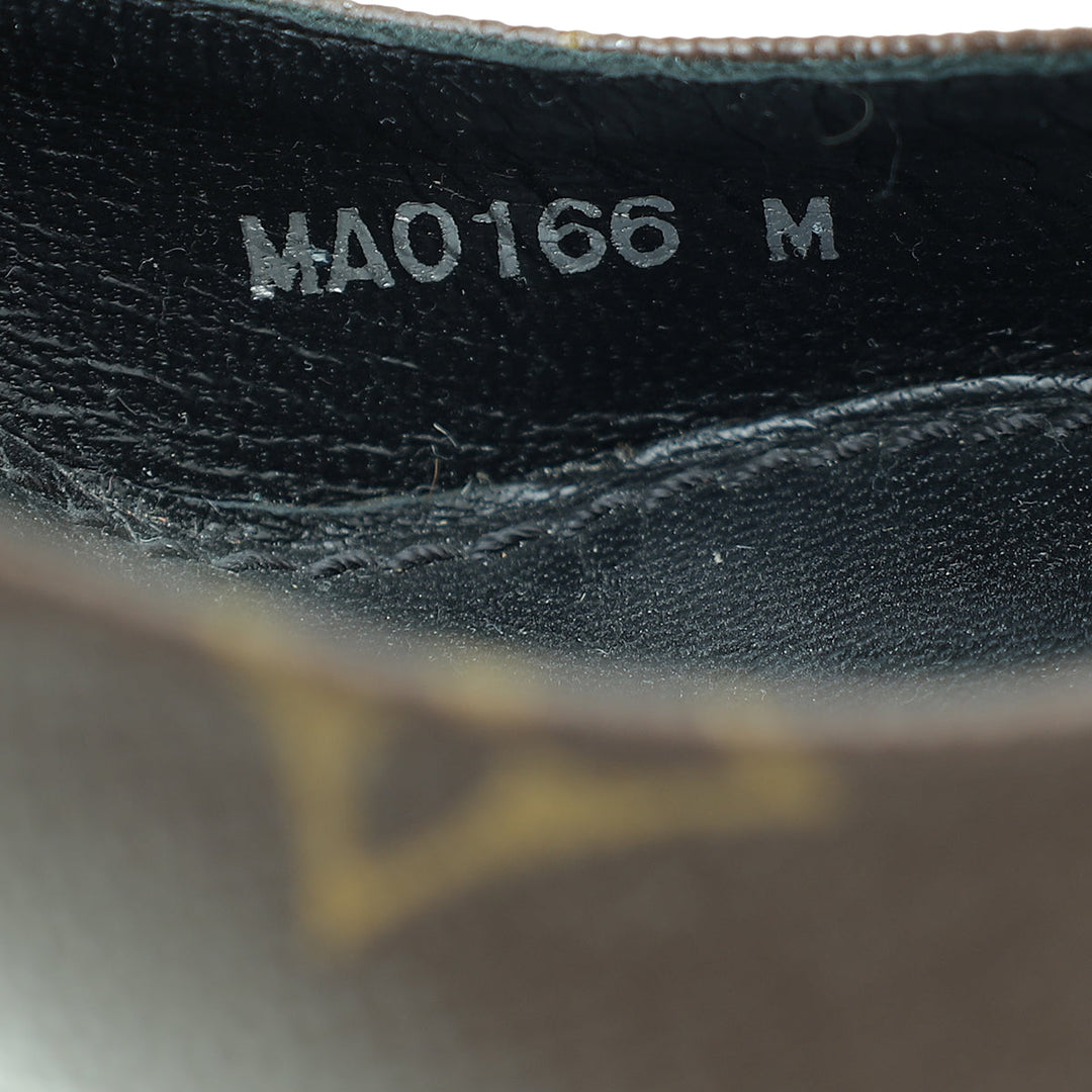 Louis Vuitton Monogram Cap Toe Fetish Pump 36.5