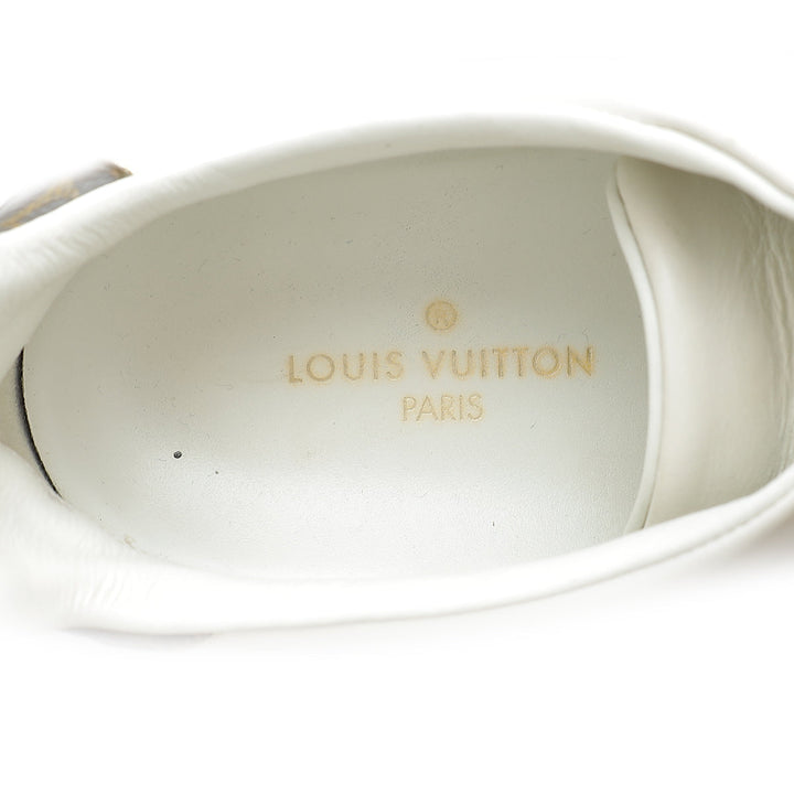 Louis Vuitton White Monogram Frontrow Sneaker 36