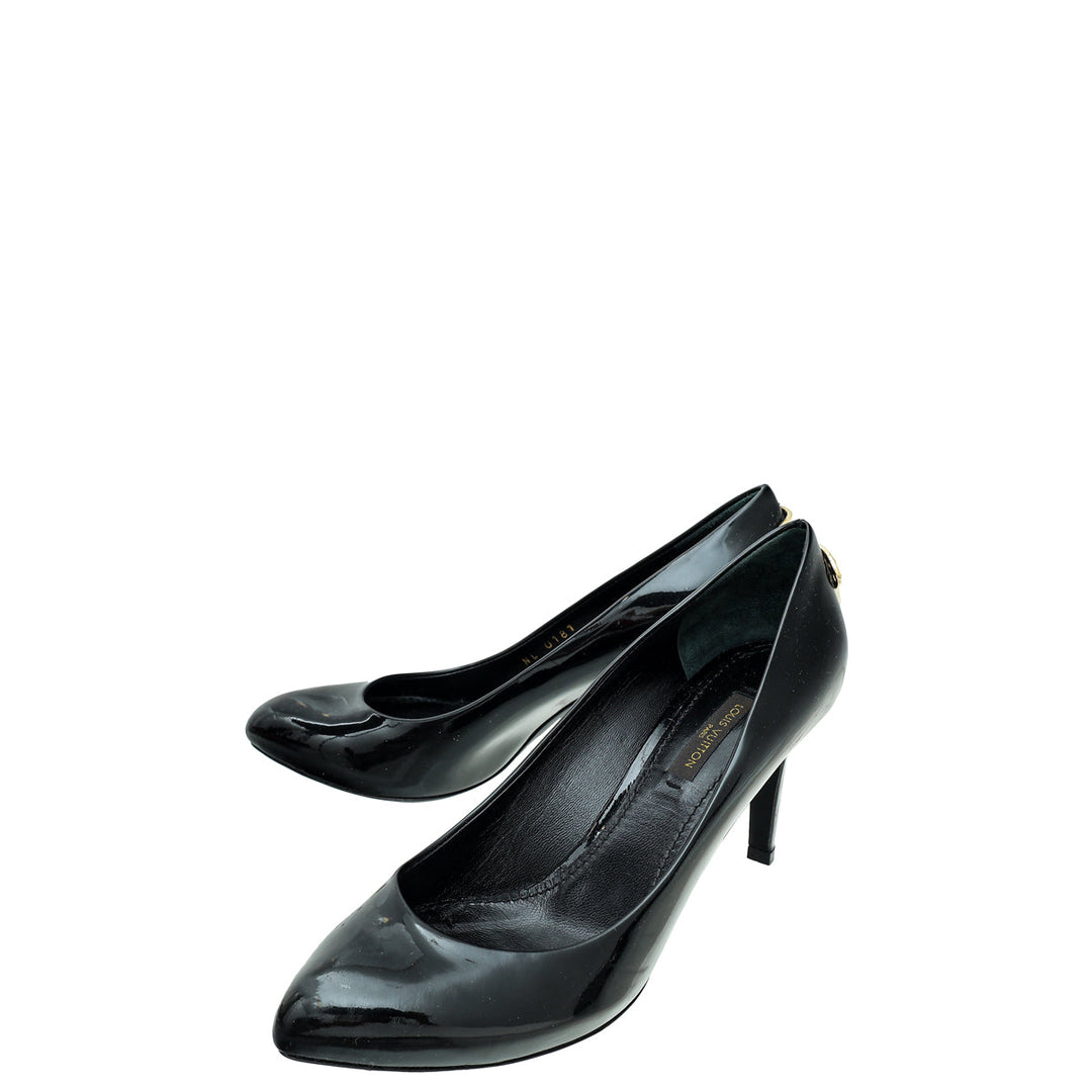 Louis Vuitton Black Oh Really Pump 36