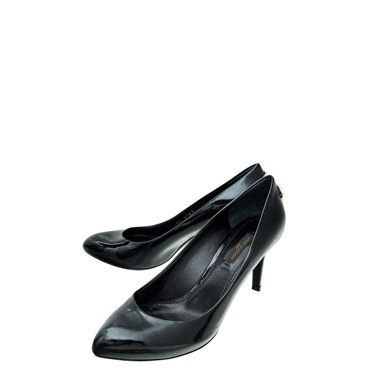 Louis Vuitton Black Oh Really Pump 36
