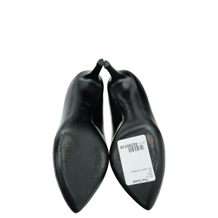 Louis Vuitton Black Oh Really Pump 36
