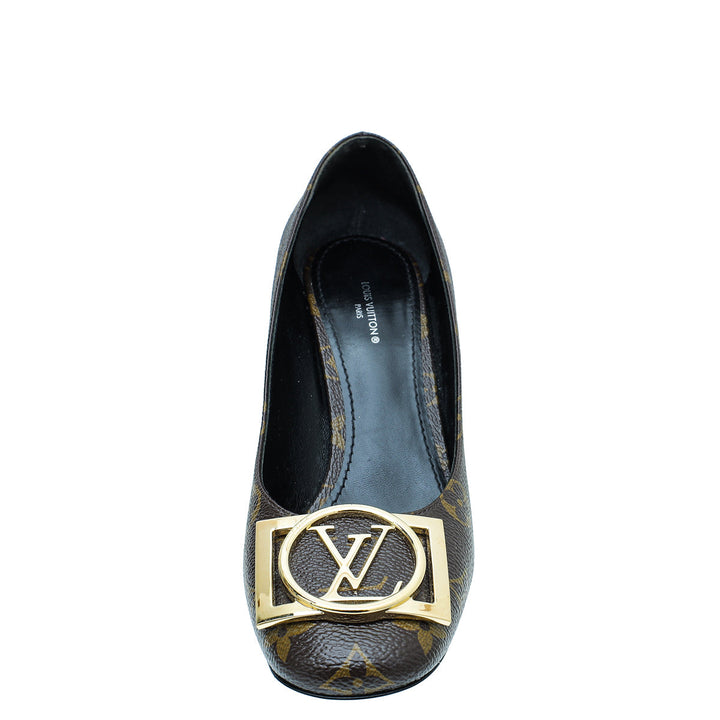 Louis Vuitton Brown Monogram Madeleine Pumps 38.5