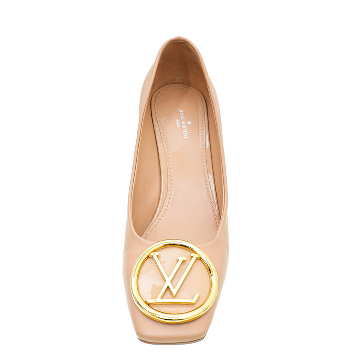Louis Vuitton Nude Madeleine Pumps 38.5
