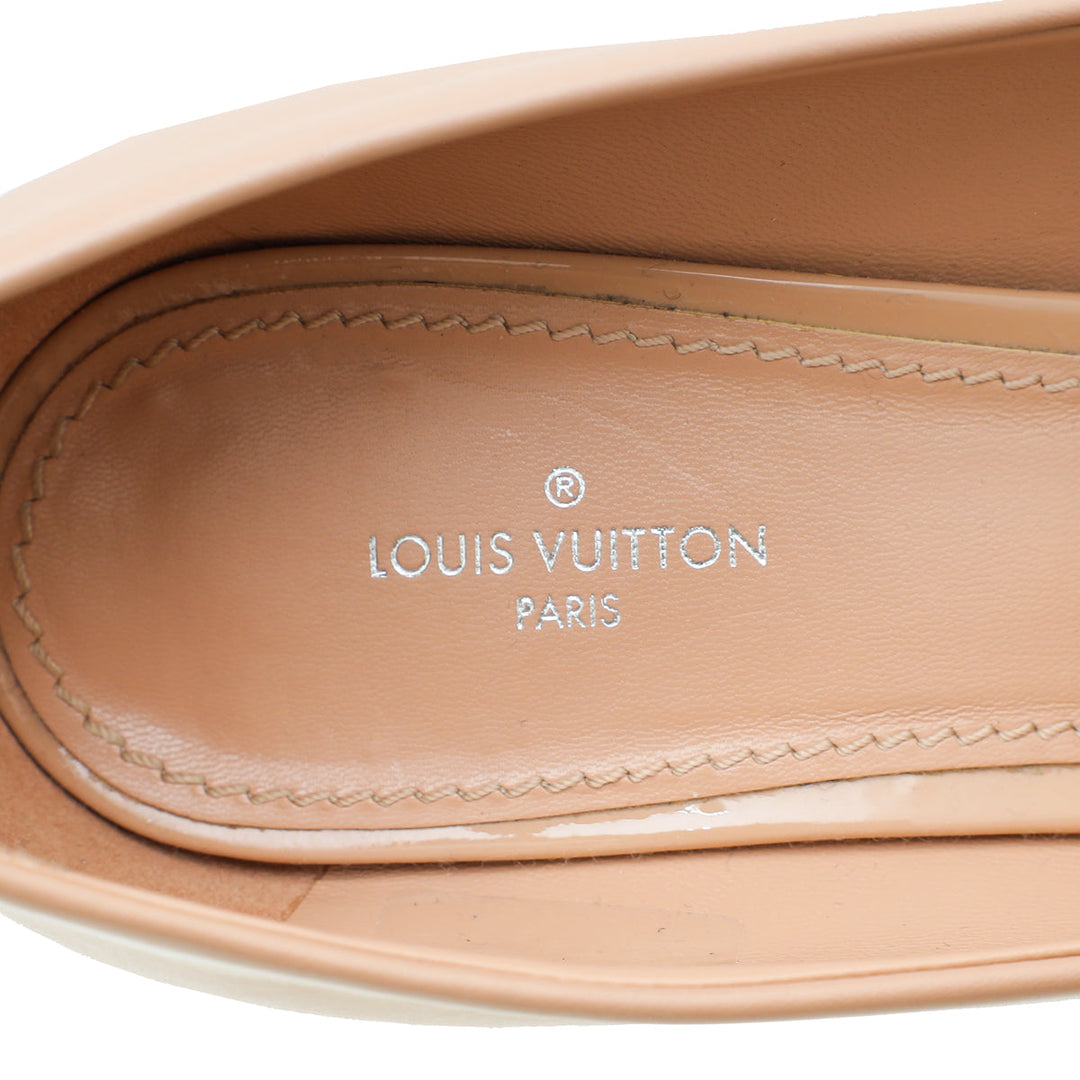 Louis Vuitton Nude Madeleine Pumps 38.5