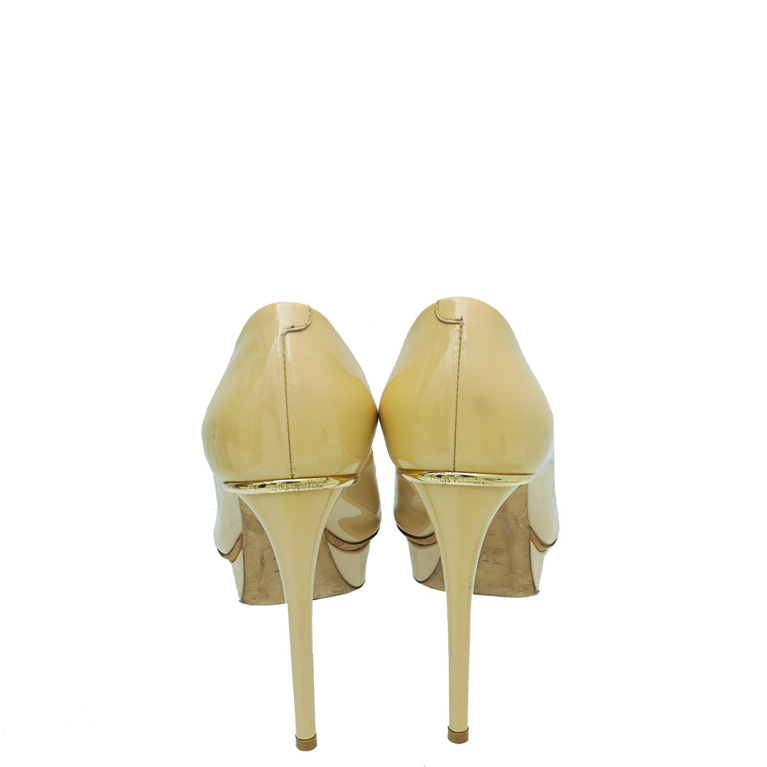 Louis Vuitton Nude Eyeline Pumps 38