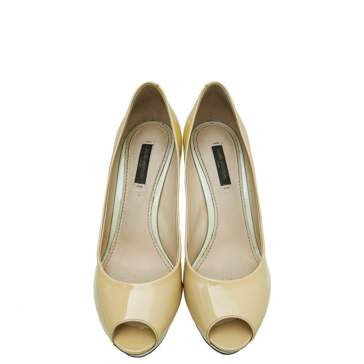 Louis Vuitton Nude Eyeline Pumps 38