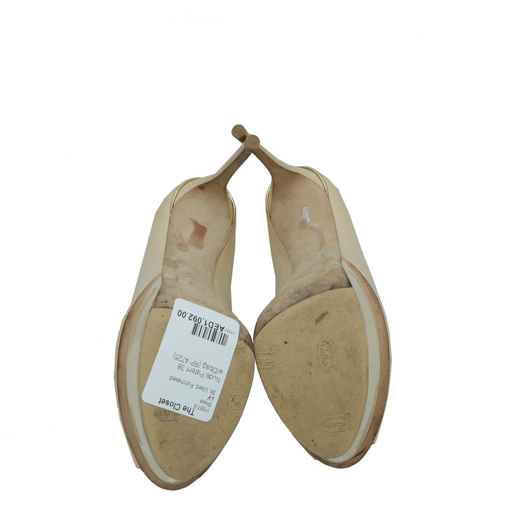 Louis Vuitton Nude Eyeline Pumps 38