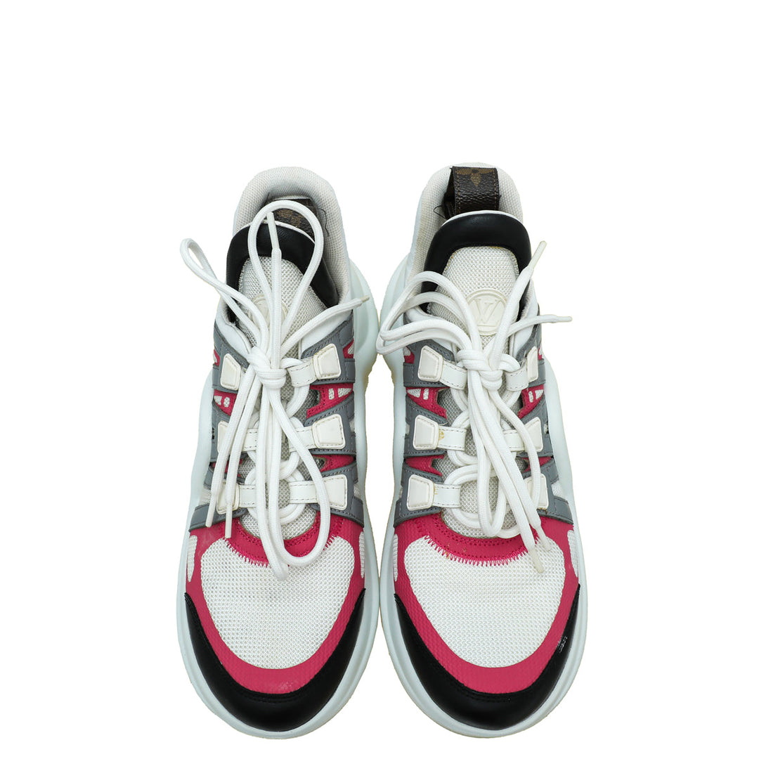 Louis Vuitton Multicolor Archlight Mesh Leather Sneaker 38