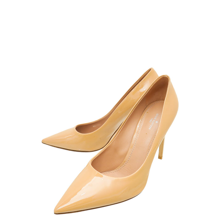 Louis Vuitton Camel Eyeline Pumps 39