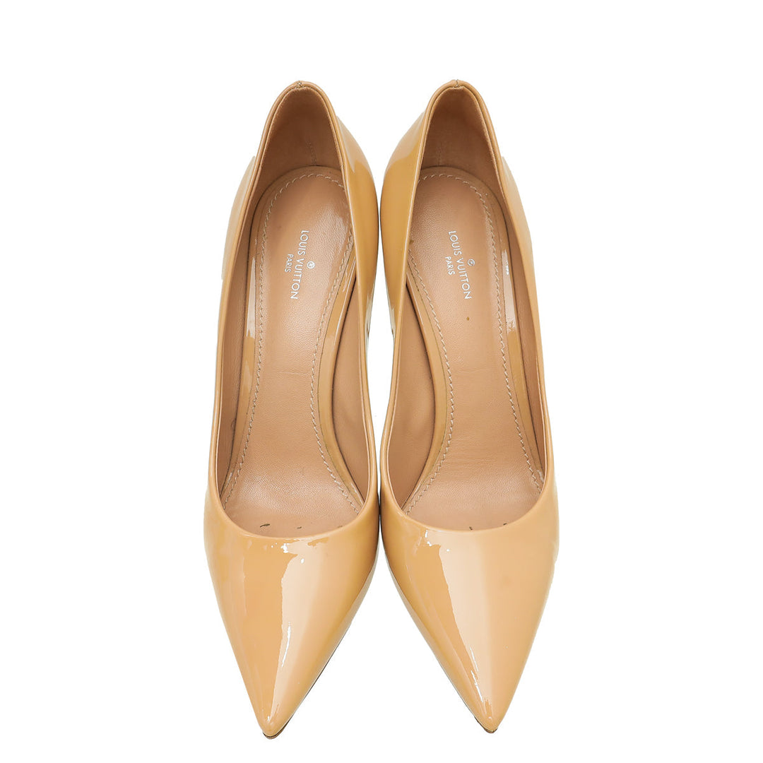 Louis Vuitton Camel Eyeline Pumps 39