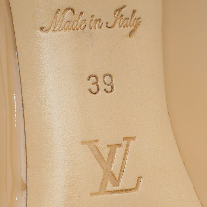 Louis Vuitton Camel Eyeline Pumps 39