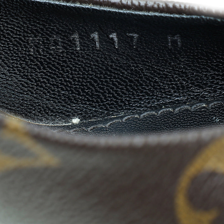 Louis Vuitton Brown Monogram Madeleine Pumps 39