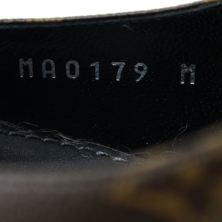 Louis Vuitton Monogram Madeleine Block Heel Pump 40