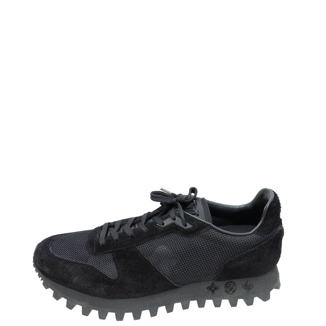 Louis Vuitton Black Runner Sneaker 7.5
