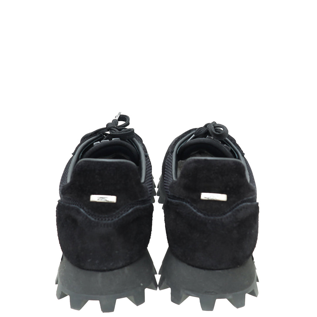 Louis Vuitton Black Runner Sneaker 7.5