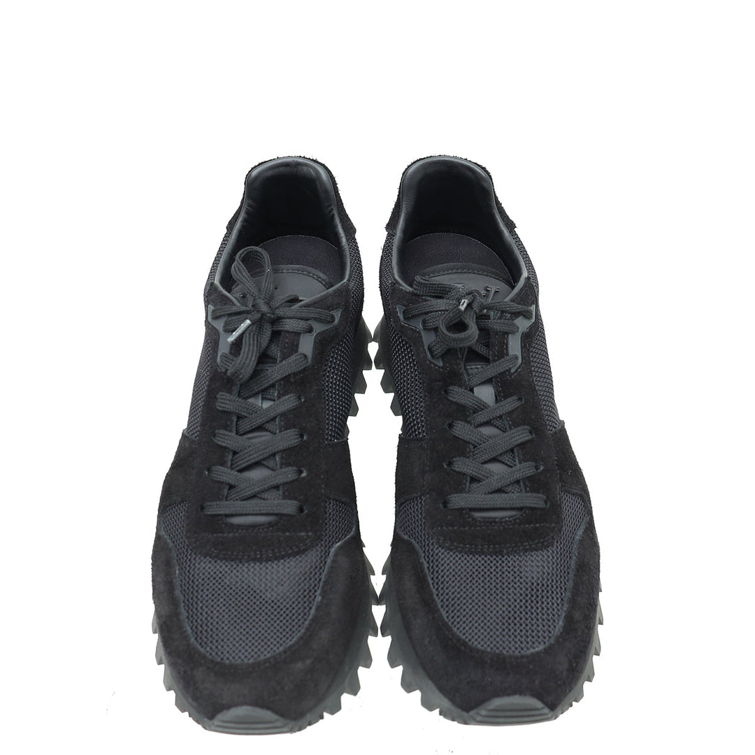 Louis Vuitton Black Runner Sneaker 7.5