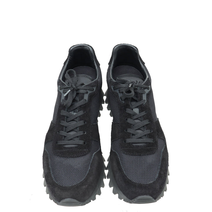 Louis Vuitton Black Runner Sneaker 7.5