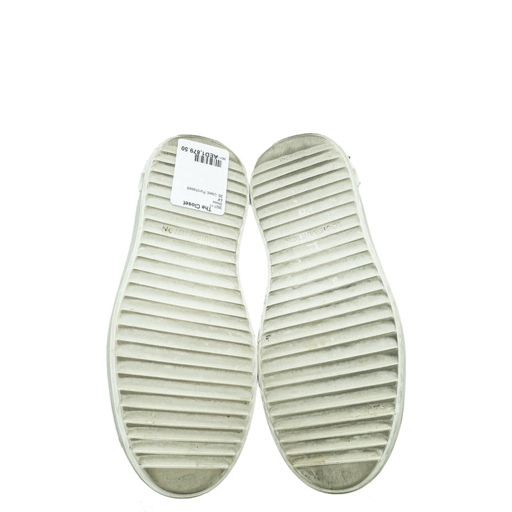 Louis Vuitton Bicolor Monogram Giant Time Out Sneakers 36