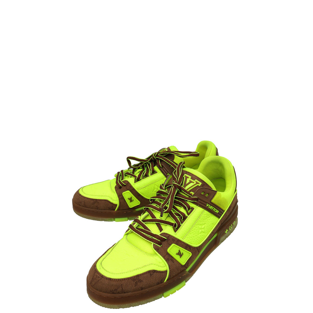 Louis Vuitton Monogram Embossed Trainer Sneaker 11