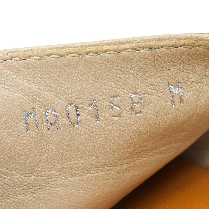 Louis Vuitton Natural Python Lock It Mules 36.5