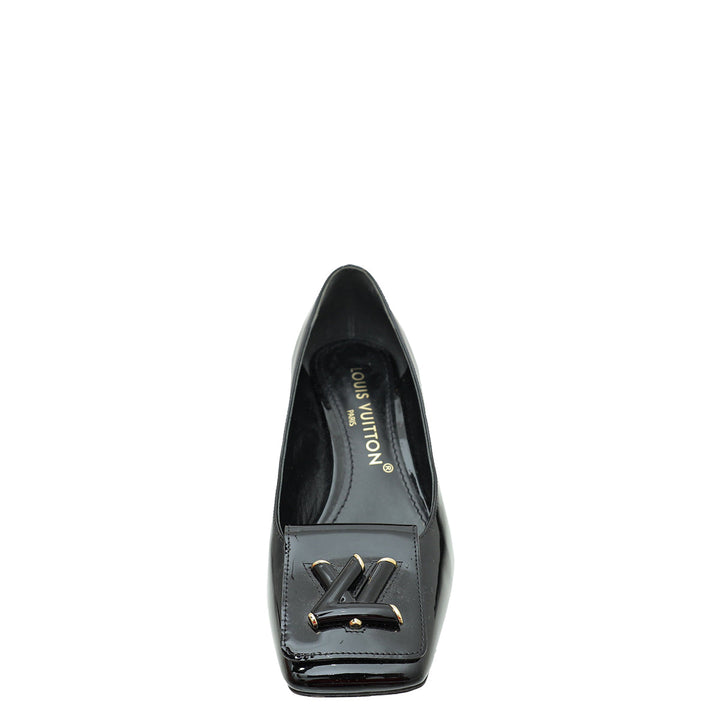 Louis Vuitton Noir Shake Low Heel Pump 36.5