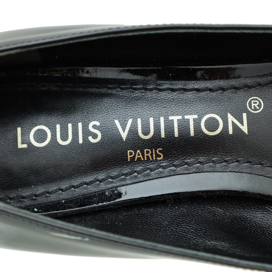 Louis Vuitton Noir Shake Low Heel Pump 36.5