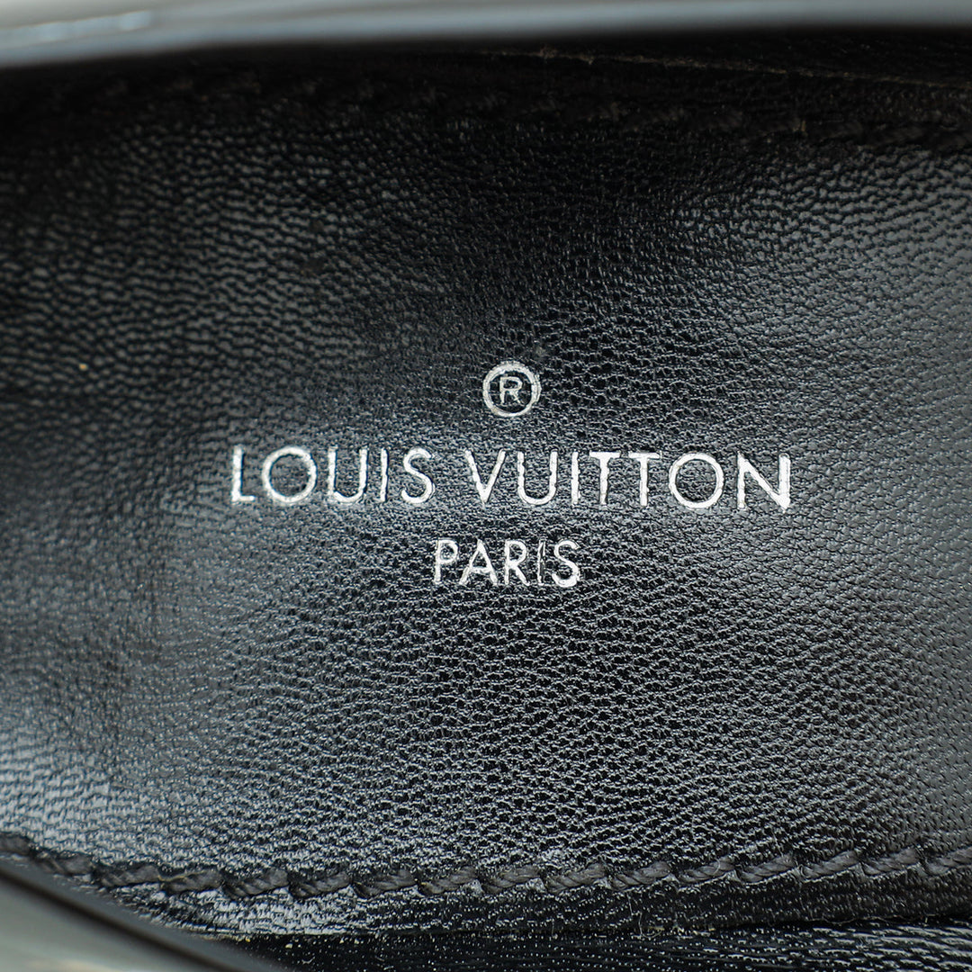 Louis Vuitton Black Vernis Madeleine Pumps 36