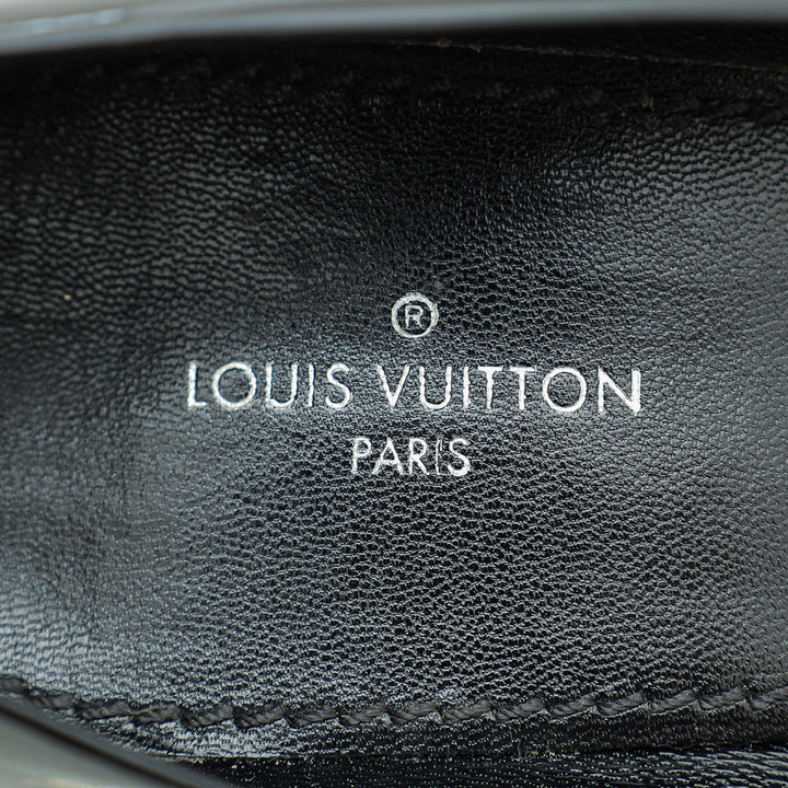Louis Vuitton Black Vernis Madeleine Pumps 36