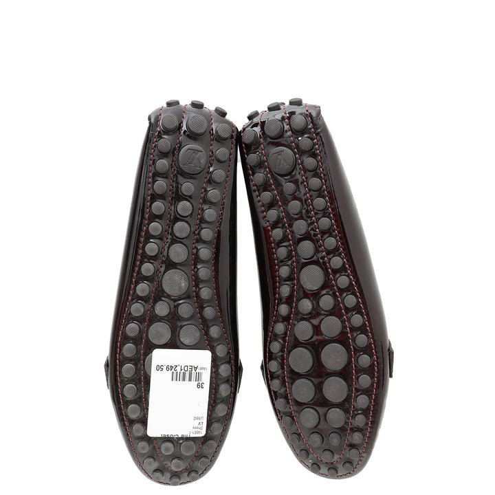 Louis Vuitton Amarante Oxford Loafer 39