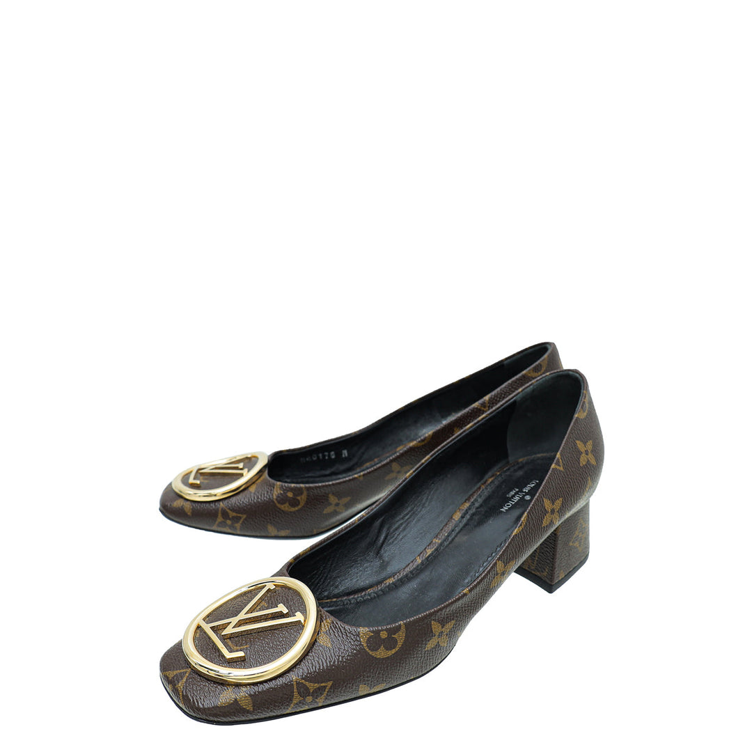 Louis Vuitton Monogram Madeleine Pump 39