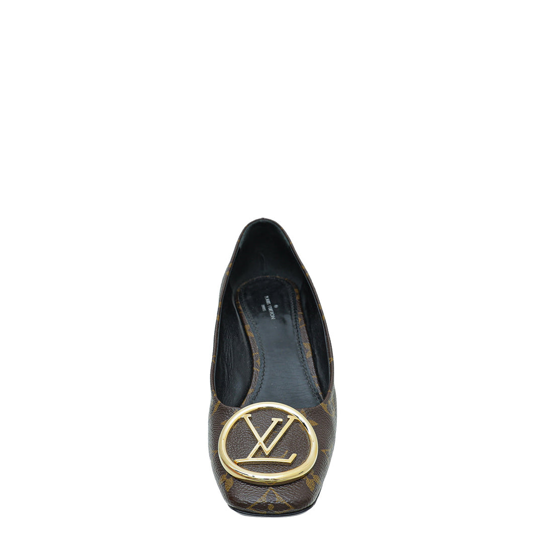 Louis Vuitton Monogram Madeleine Pump 39