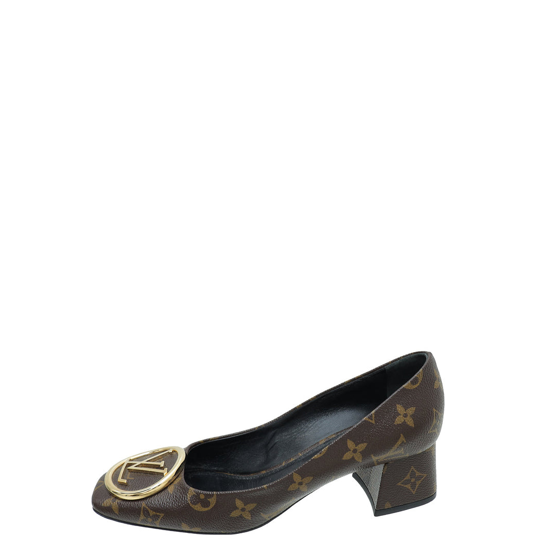 Louis Vuitton Monogram Madeleine Pump 39