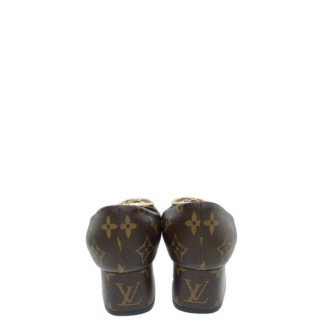 Louis Vuitton Monogram Madeleine Pump 39