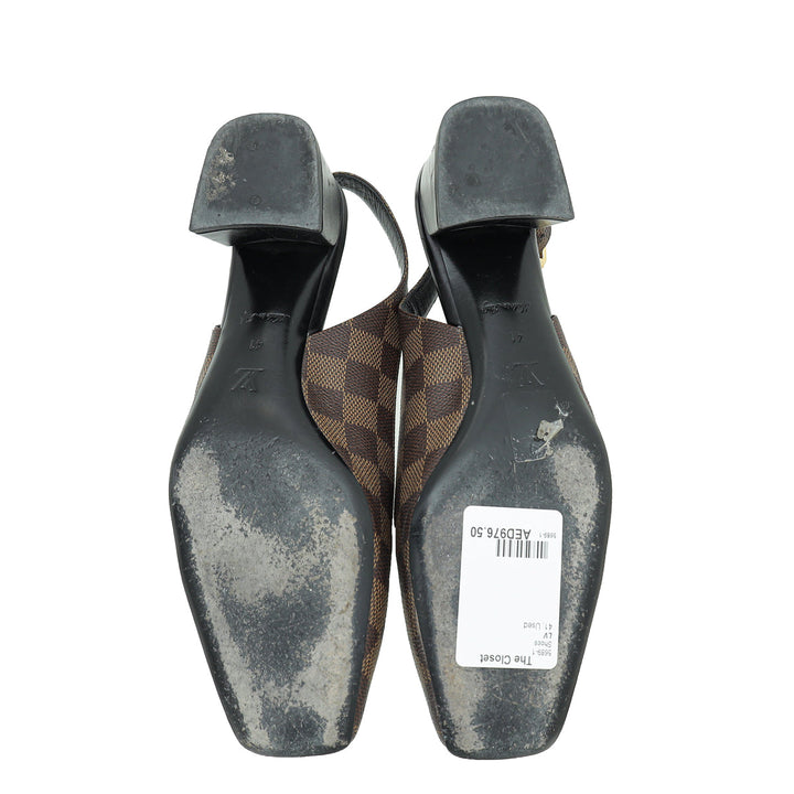 Louis Vuitton Ebene ME Exclusive Madeleine Slingback 41