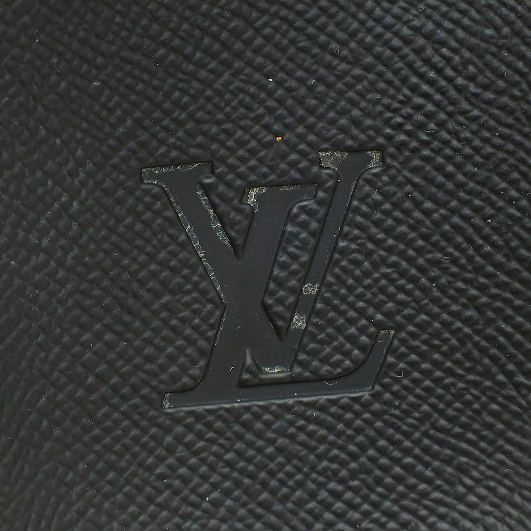 Louis Vuitton Bicolor Rubber Graphite Waterfront Mules 6.5