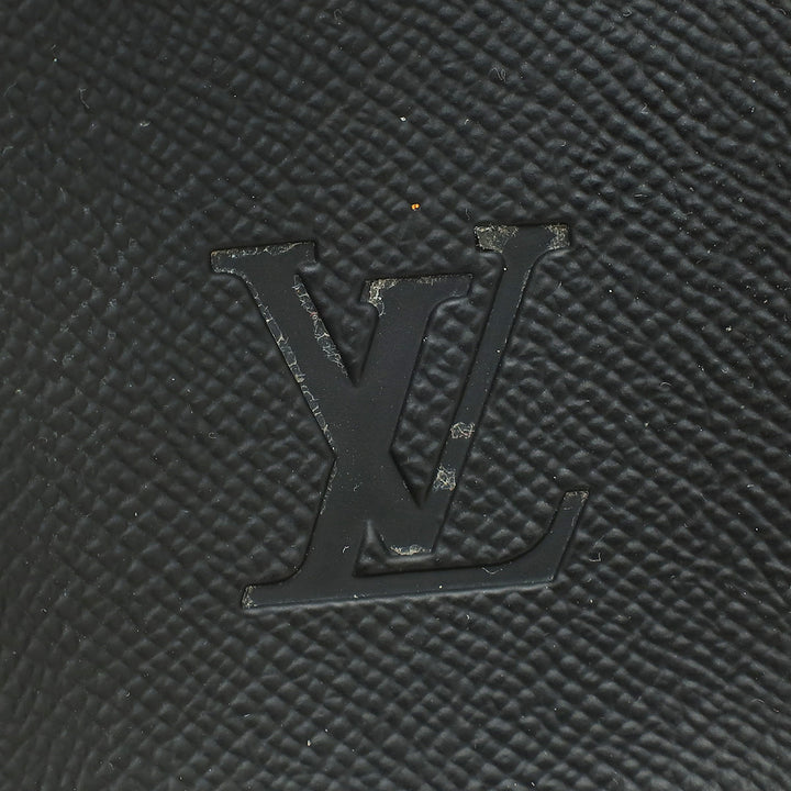 Louis Vuitton Bicolor Rubber Graphite Waterfront Mules 6.5