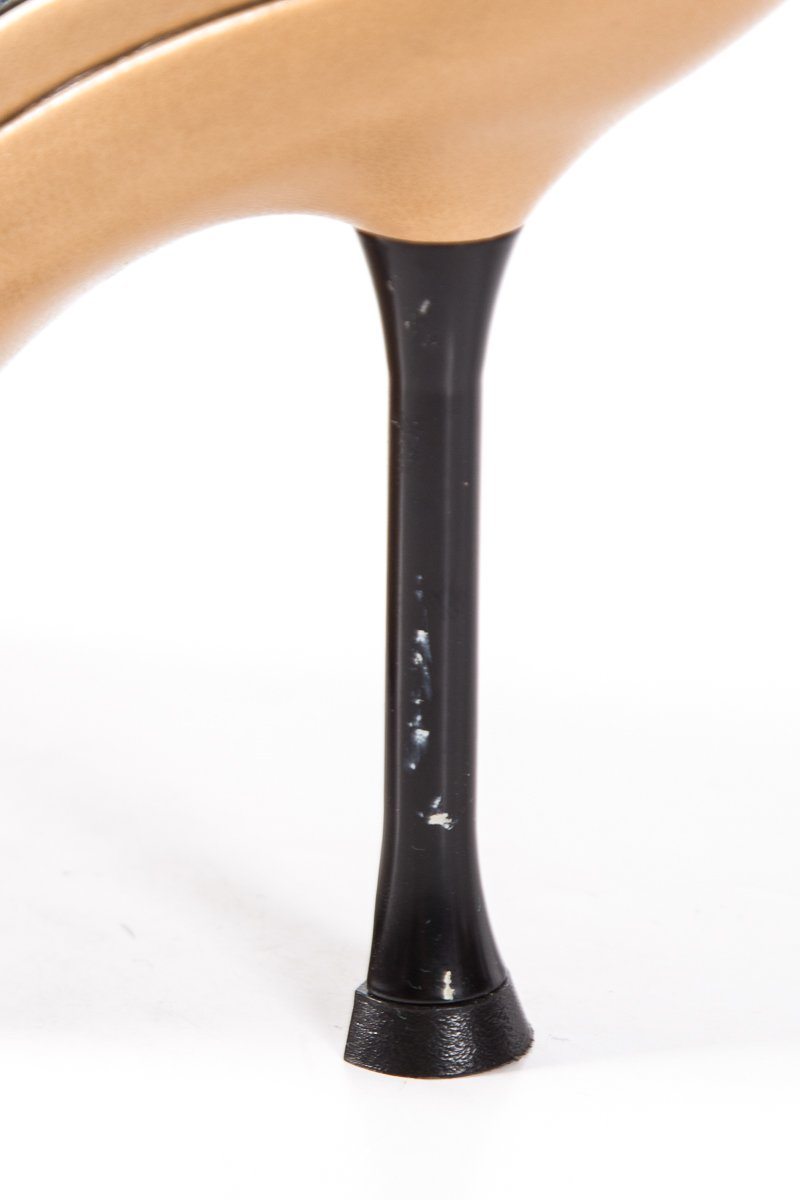 Lagerfeld Tan Round Toe Leather Slingback Pumps SZ 7 Sale