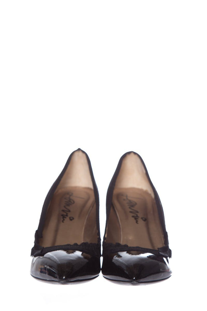 Lanvin Black Patent Pumps SZ 38