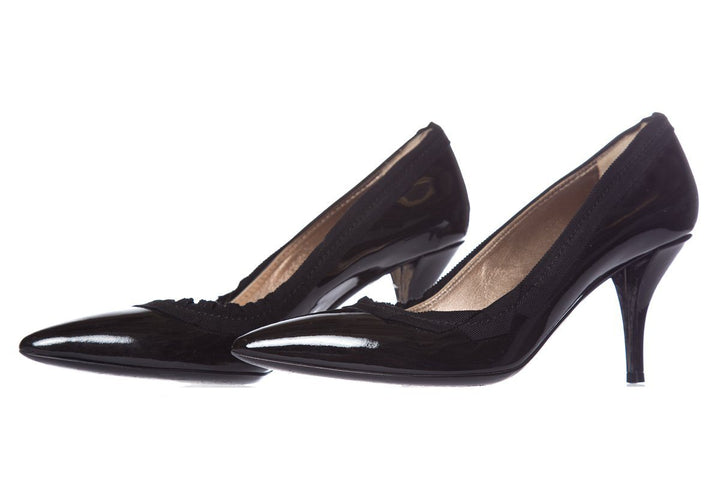 Lanvin Black Patent Pumps SZ 38