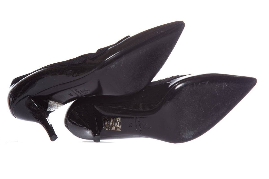 Lanvin Black Patent Pumps SZ 38
