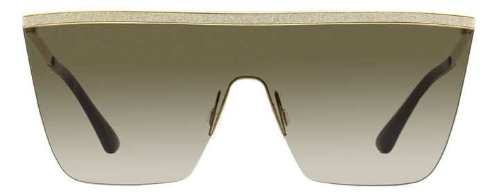 Jimmy Choo Mask Sunglasses Leah 06JHA Gold/Havana 99mm