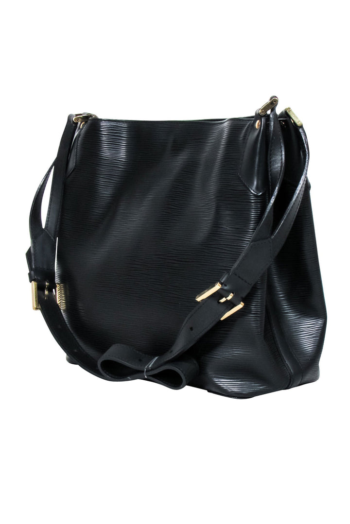 Louis Vuitton - Black Epi Noir Mandara PM Crossbody Bag