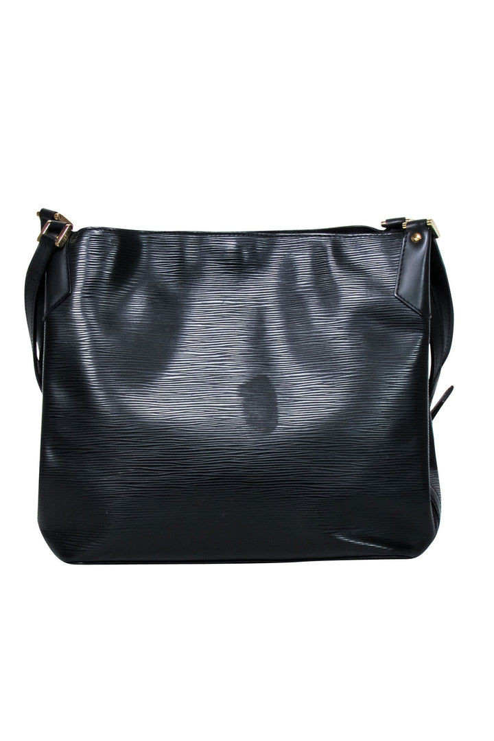 Louis Vuitton - Black Epi Noir Mandara PM Crossbody Bag