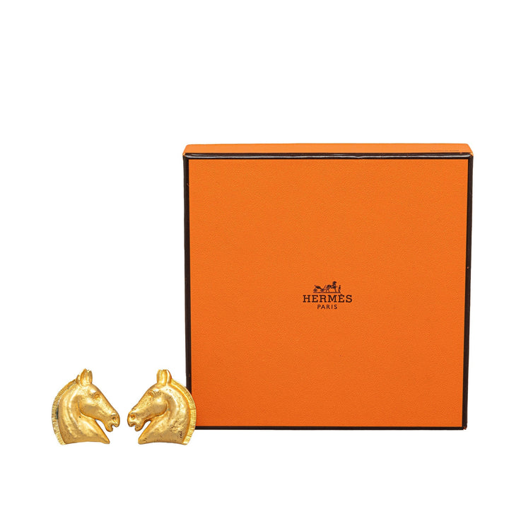 Top quality Hermes Cheval Clip on Earrings Costume Earrings