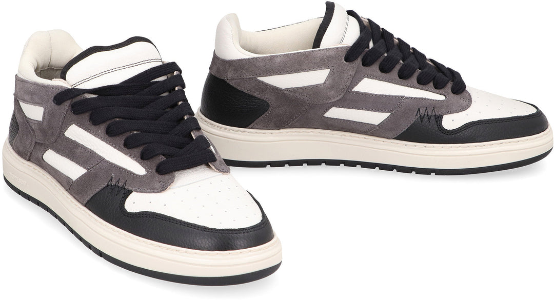 STORM LEATHER LOW-TOP SNEAKERS