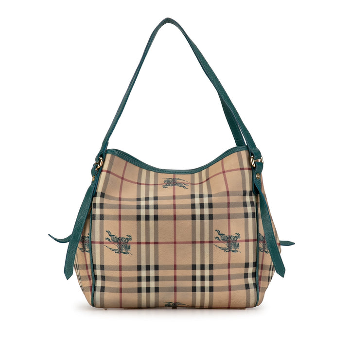 BURBERRY Haymarket Check Canterbury Tote Tote Bag