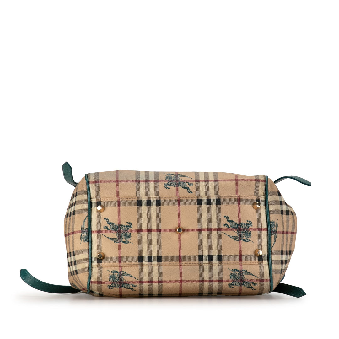 BURBERRY Haymarket Check Canterbury Tote Tote Bag