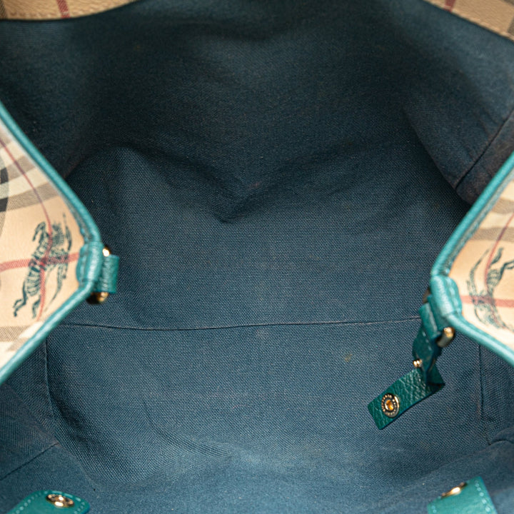 BURBERRY Haymarket Check Canterbury Tote Tote Bag