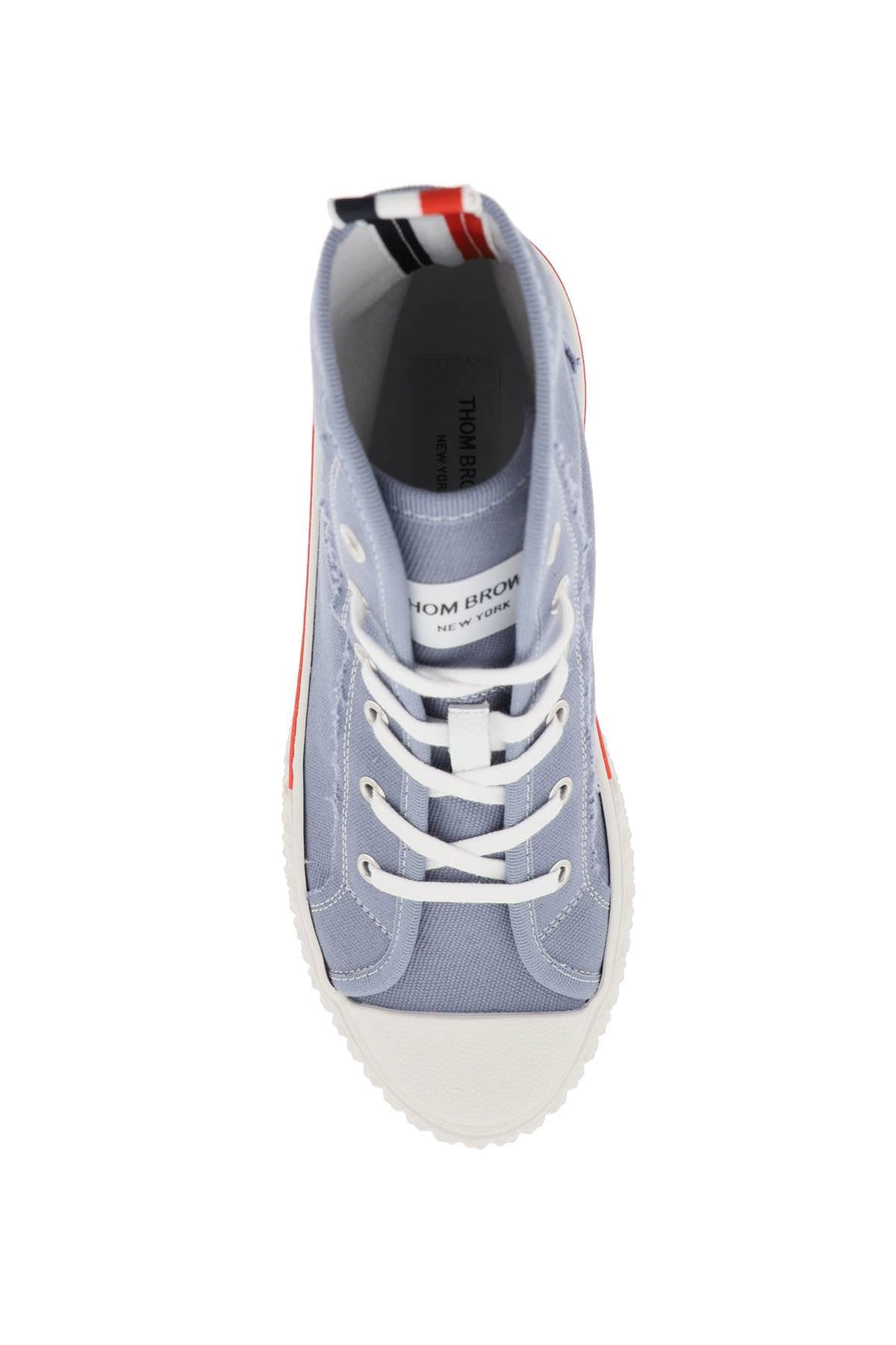 THOM BROWNE TARTAN SOLE SNEAKERS