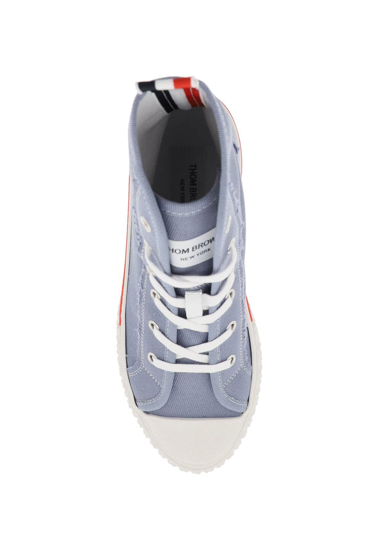 THOM BROWNE TARTAN SOLE SNEAKERS